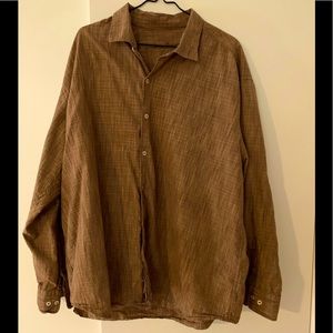 Tommy Bahama long sleeve button up shirt. Xxl
